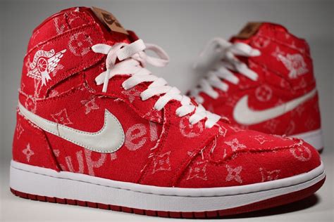 custom louis vuitton air jordan 1